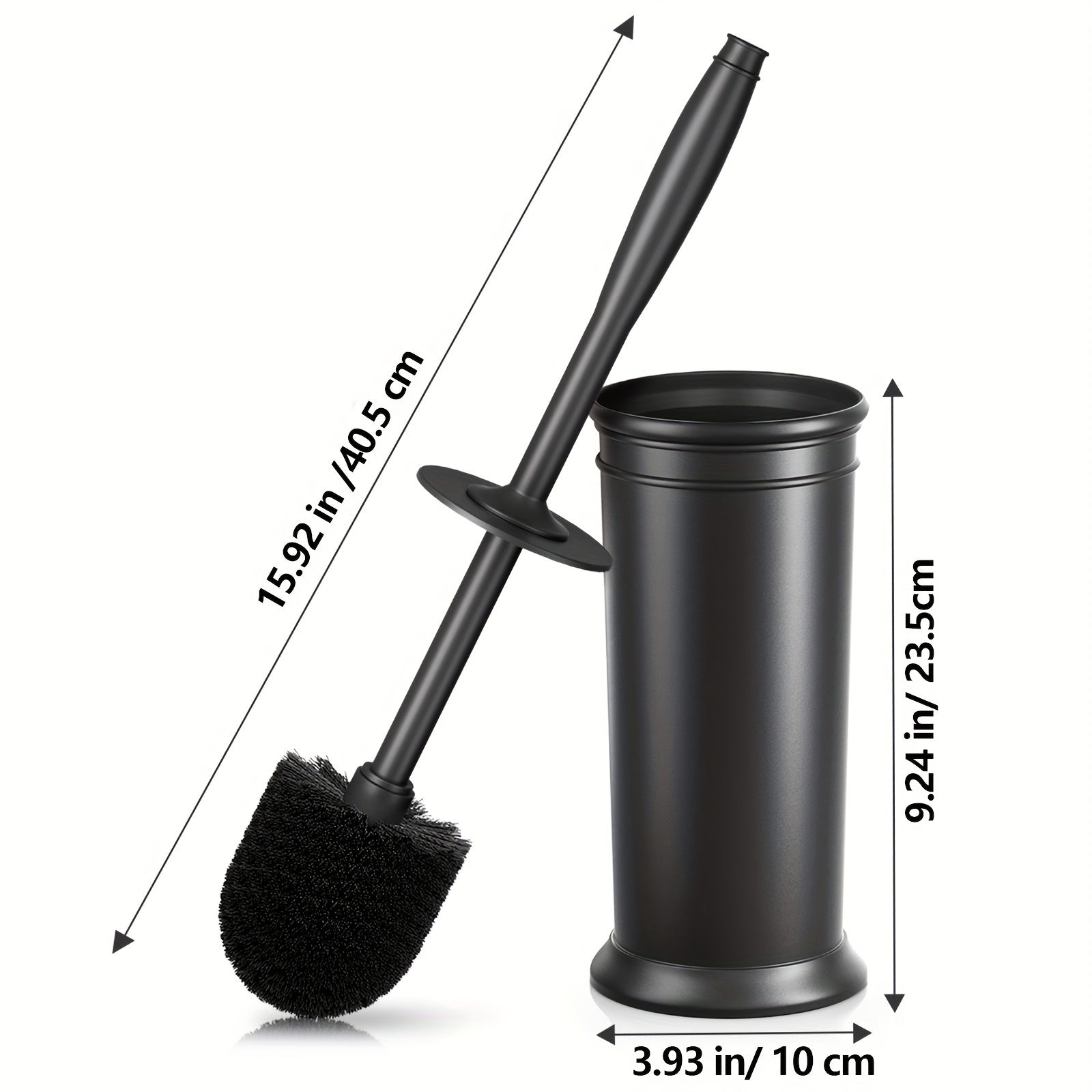Stylish Toilet Brush with Holder - For a Clean Bathroom