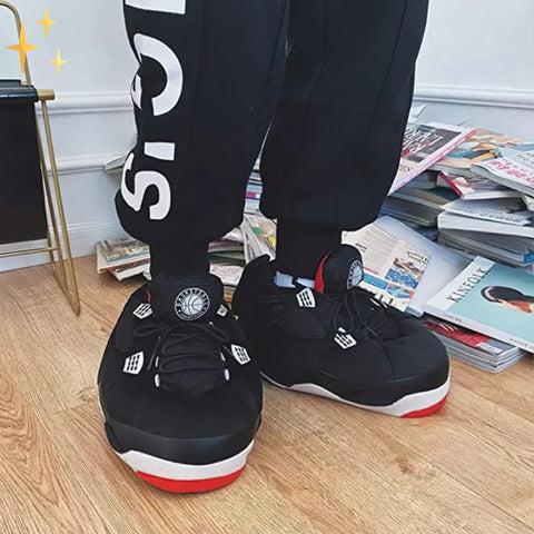 ComfySneak Slippers – Large Sneakers in Trendy Coloured Designs with Anti-Slip Sole for Ultimate Comfort at Home