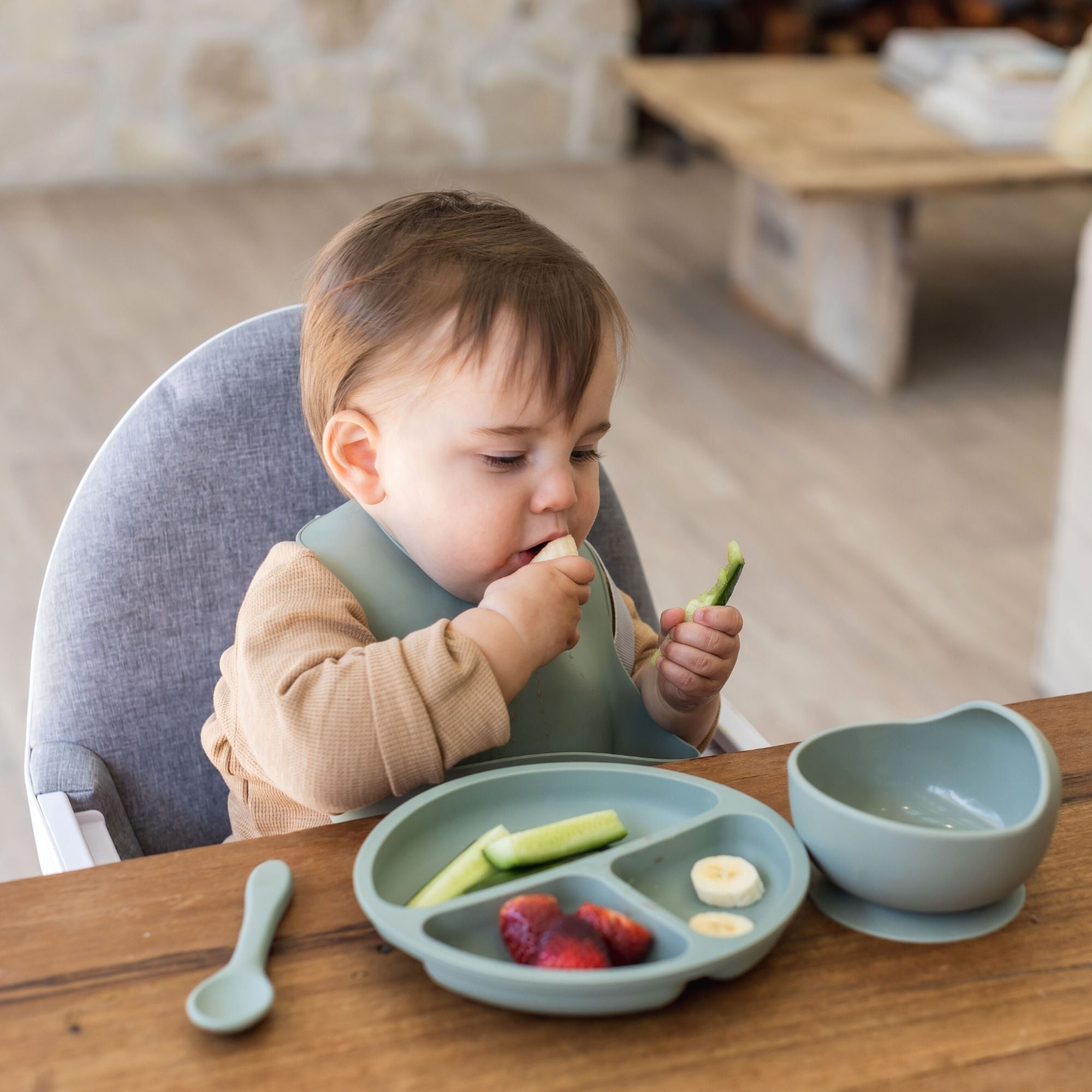 FlexiFeed - Silicone Baby Feeding Set