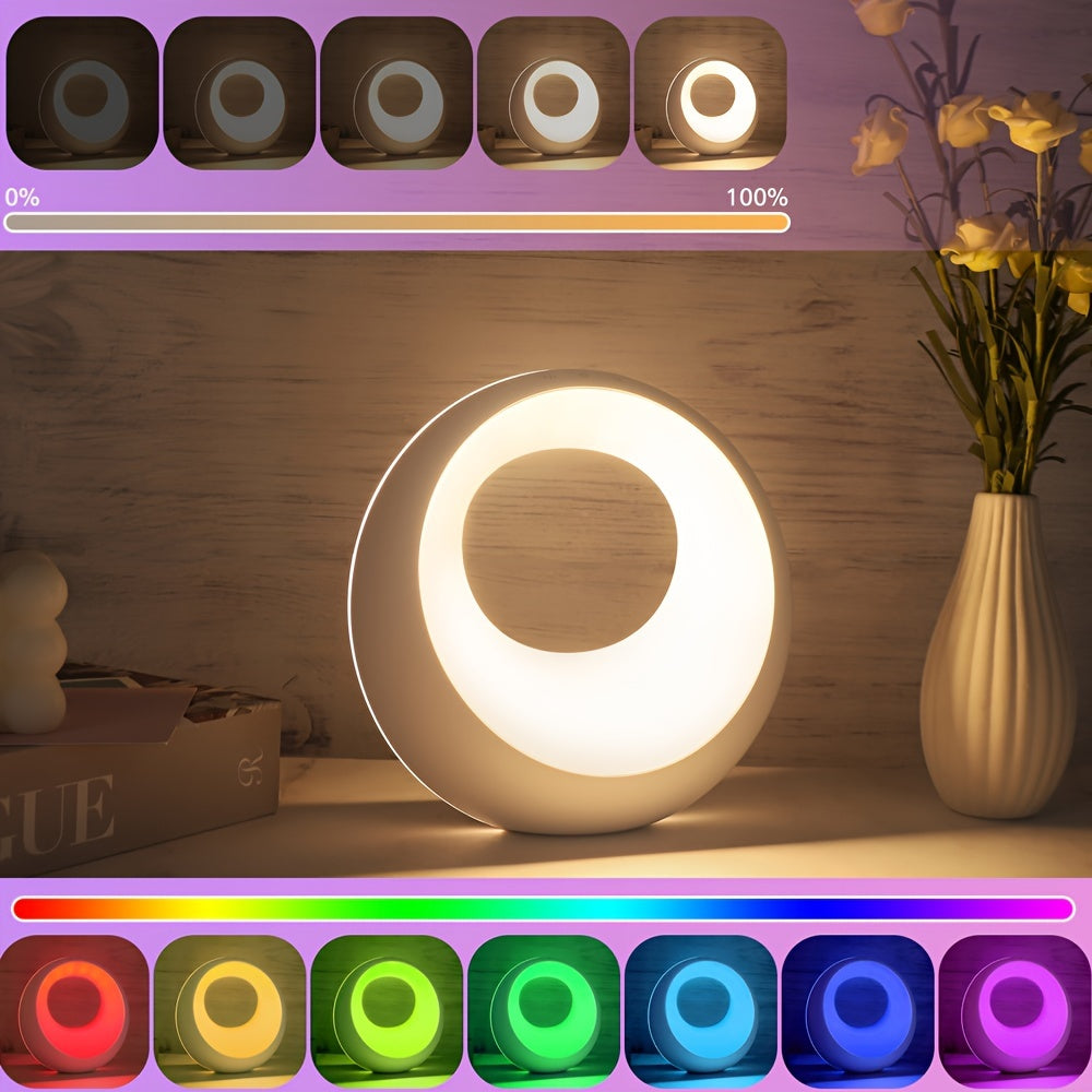 Colourful Ring Lamp - Bring Life and Ambience to Your Space