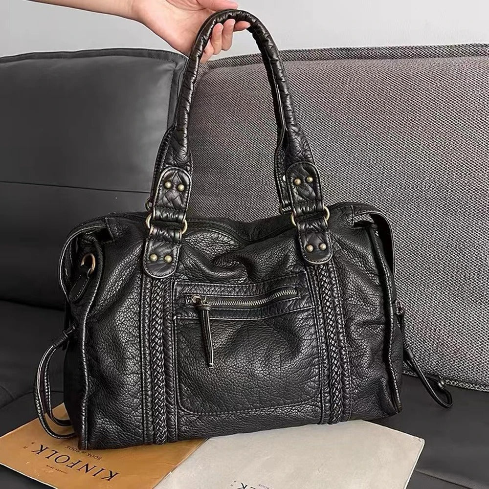 Autumn Vintage Leather Handbag - Marisol