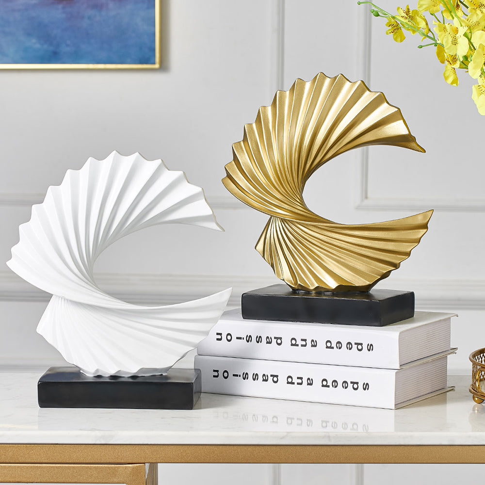 Stylish Half Moon Sculpture – LunarGrace