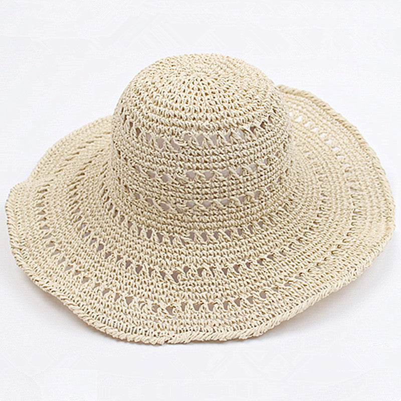 Lightly Dropping Retro Flat Summer Hat – Emma
