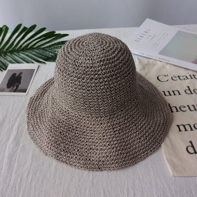 Lightly Dropping Retro Flat Summer Hat – Emma