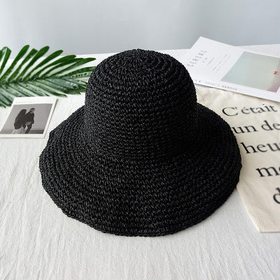 Lightly Dropping Retro Flat Summer Hat – Emma