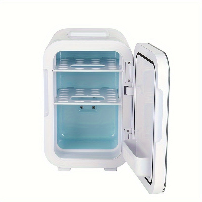 ChillMate 8L Mini Fridge – Energy Efficient with Glass Door