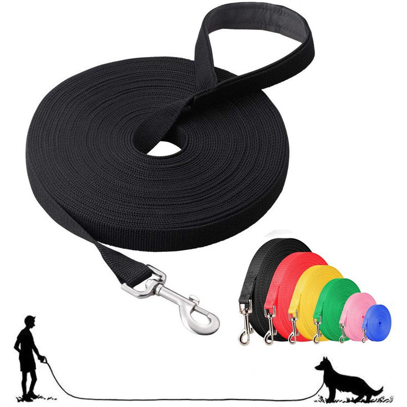 Long Nylon Dog Lead – Perfect for Training and Outdoor Activities