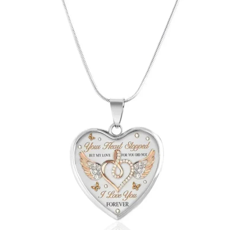 Engraved Heart Necklaces – Sofie “Forever”