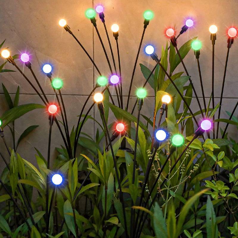 FireFlies | atmospheric LED garden lighting | Solar-powered garden lamps outdoor lighting automatic LED lights weather-resistant energy-efficient easy to install safe outdoor lamps aesthetically pleasing for garden and balcony