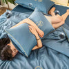 FrostEase Premium Cooling Bedding | Lightweight, Breathable, and Machine Washable Sleep Solution
