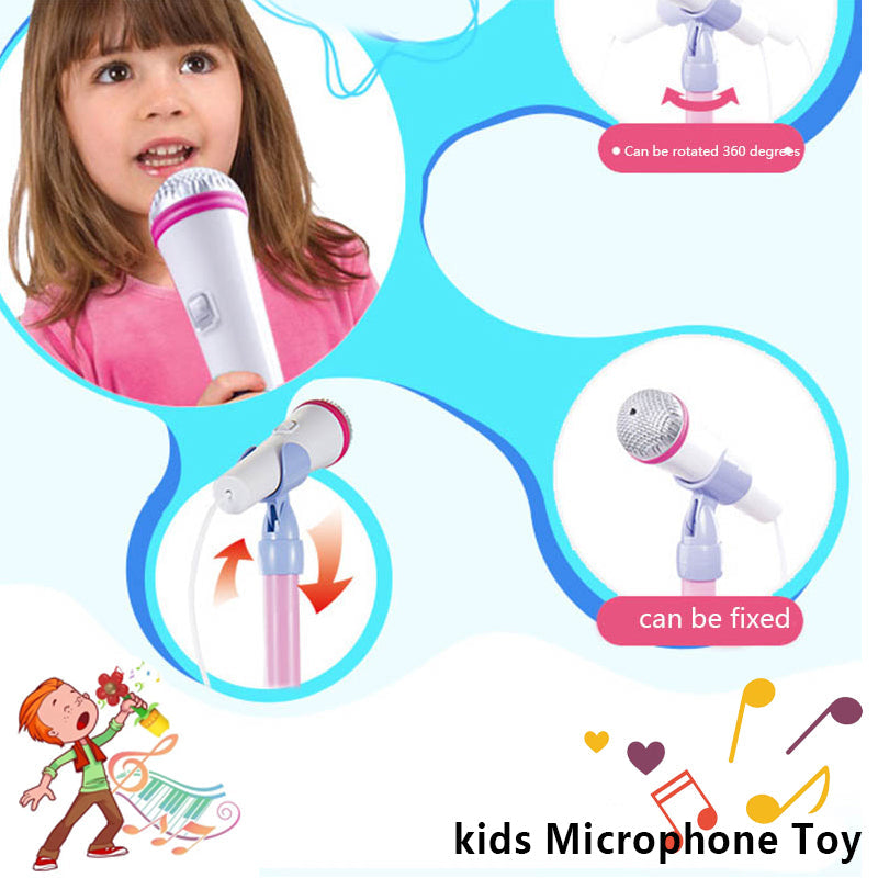 StarSound Kids Karaoke Microphone & Stand – Interactive & Educational