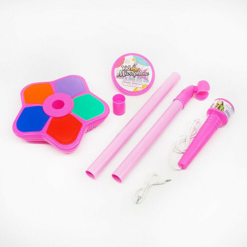 StarSound Kids Karaoke Microphone & Stand – Interactive & Educational