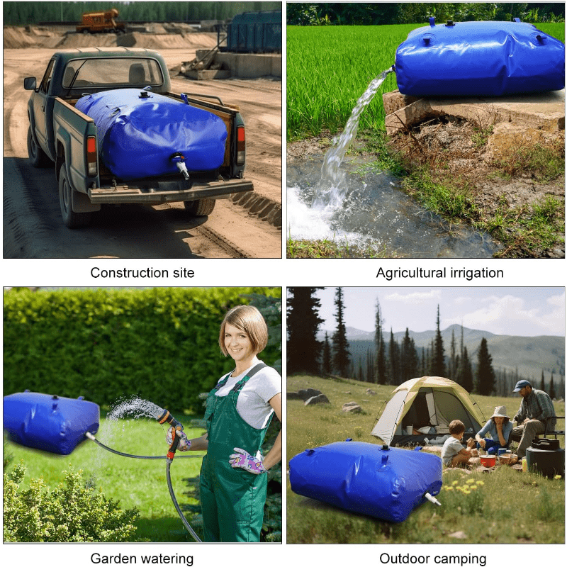 MegaStore Water Storage Bag - Durable and Foldable for Garden and Emergency Situations