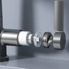 AquaLuxe Precision Faucet | Retractable 360° Rotating Faucet with 5 Spray Modes for Kitchen & Bathroom