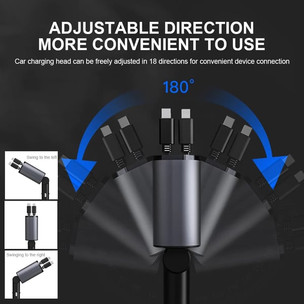 Telescopic Car Fast Charger – VoltEdge