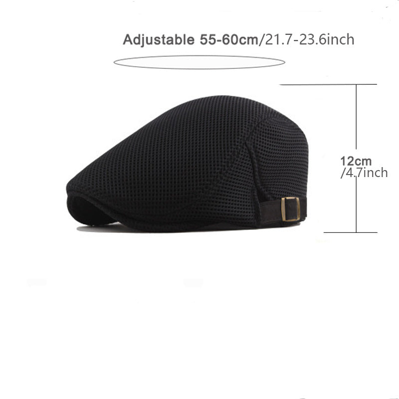 Light Summer Flat Cap for Men & Women – AirStyle Cap
