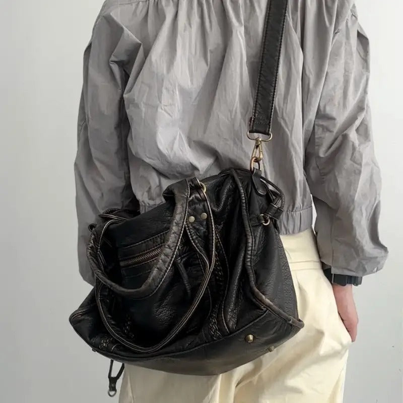 Autumn Vintage Leather Handbag - Marisol