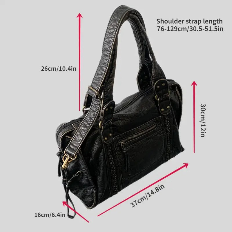 Autumn Vintage Leather Handbag - Marisol