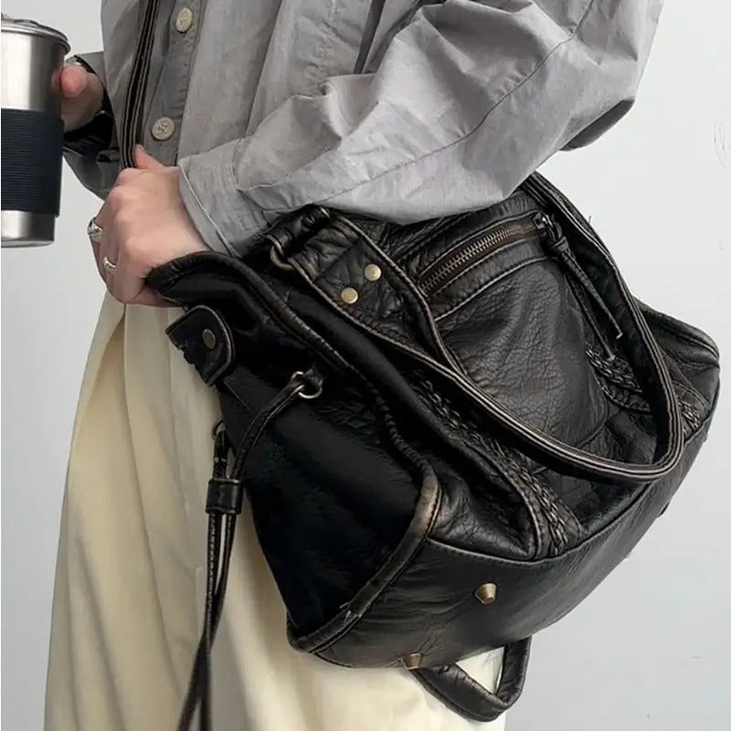 Autumn Vintage Leather Handbag - Marisol