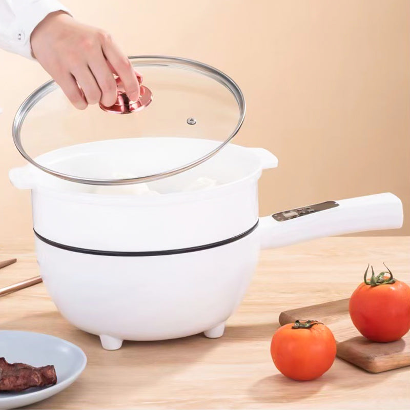 Multifunctional Electric Frying Pan with Steamer – CookEase