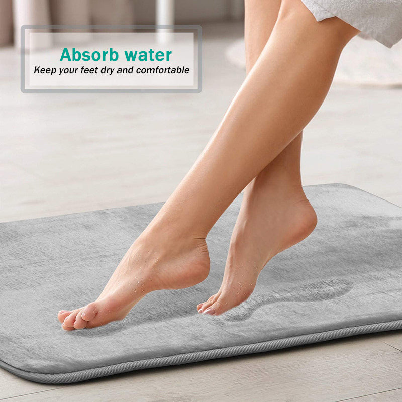Soft Memory Foam Bath Mat Set - For Comfort and Luxury