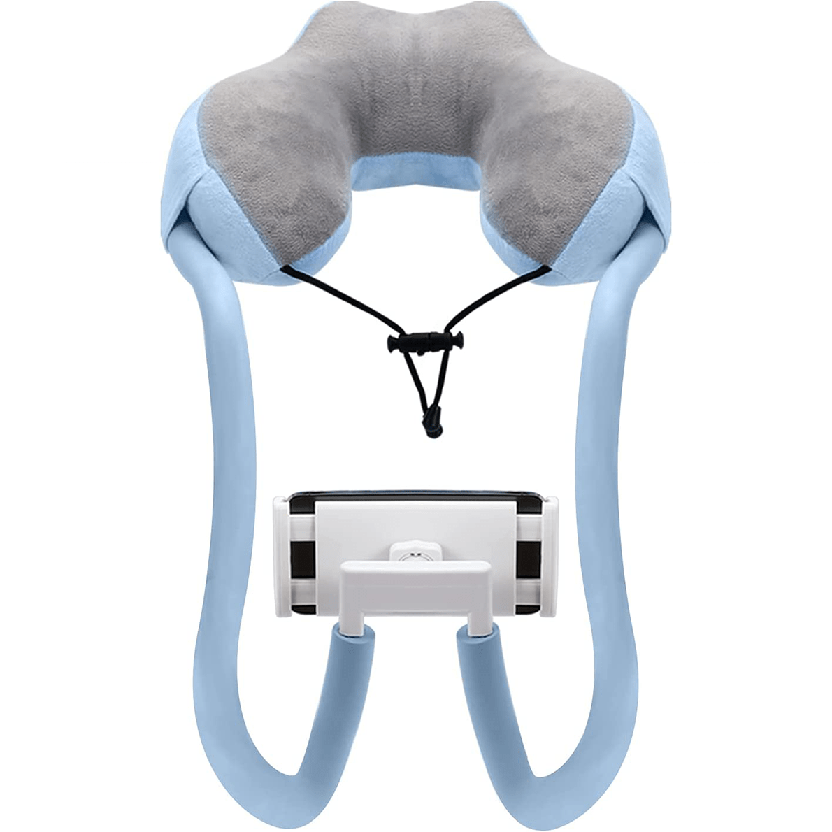 ReisLuxe Adjustable Neck Support with Phone Holder - For Comfort and Convenience