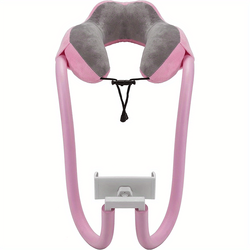 ReisLuxe Adjustable Neck Support with Phone Holder - For Comfort and Convenience