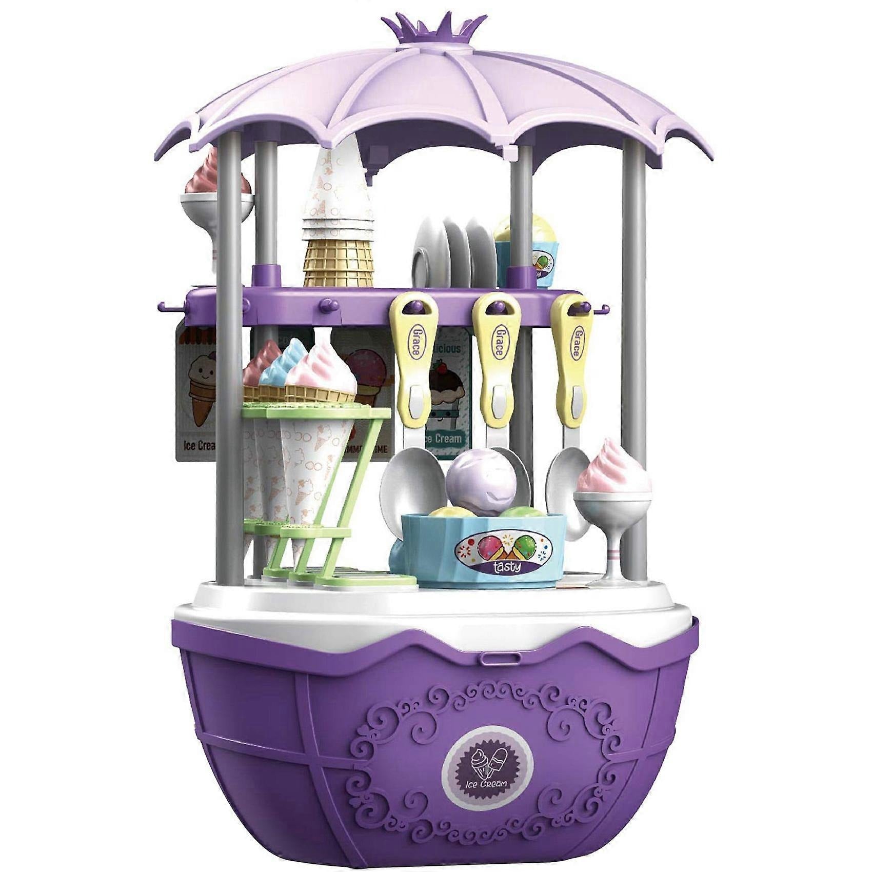 Candy Cart™ - Toy Ice Cream Van with Accessories