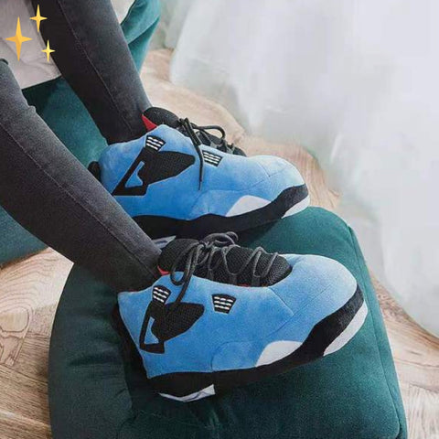 ComfySneak Slippers – Large Sneakers in Trendy Coloured Designs with Anti-Slip Sole for Ultimate Comfort at Home