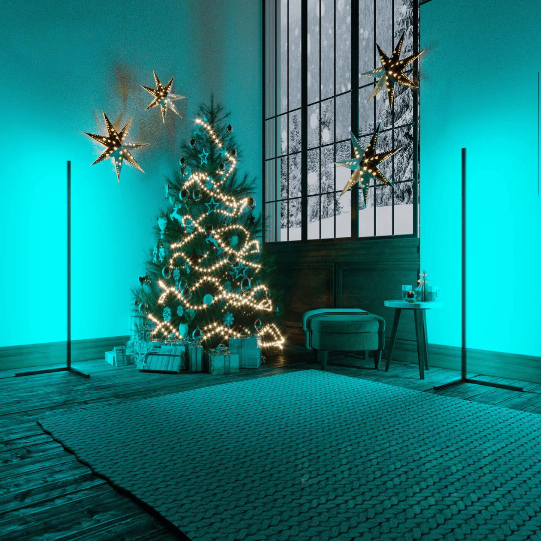 Dimmable LED Floor Lamp – Luxury Lighting with 1+ Million Colours