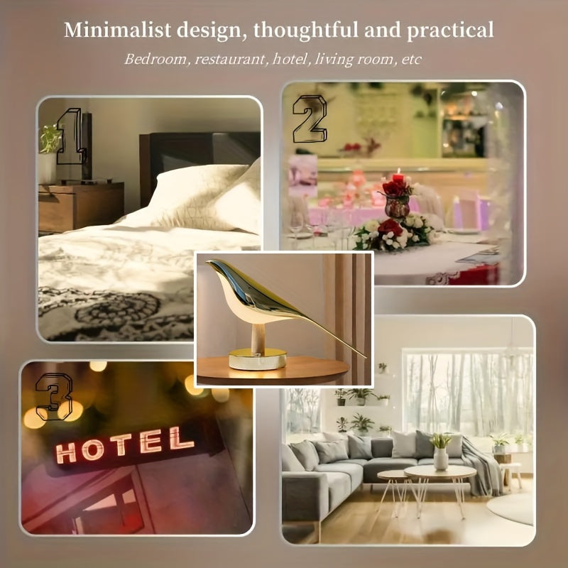 Bird-Shaped LED Lamp - Elegance and Calm in Every Space