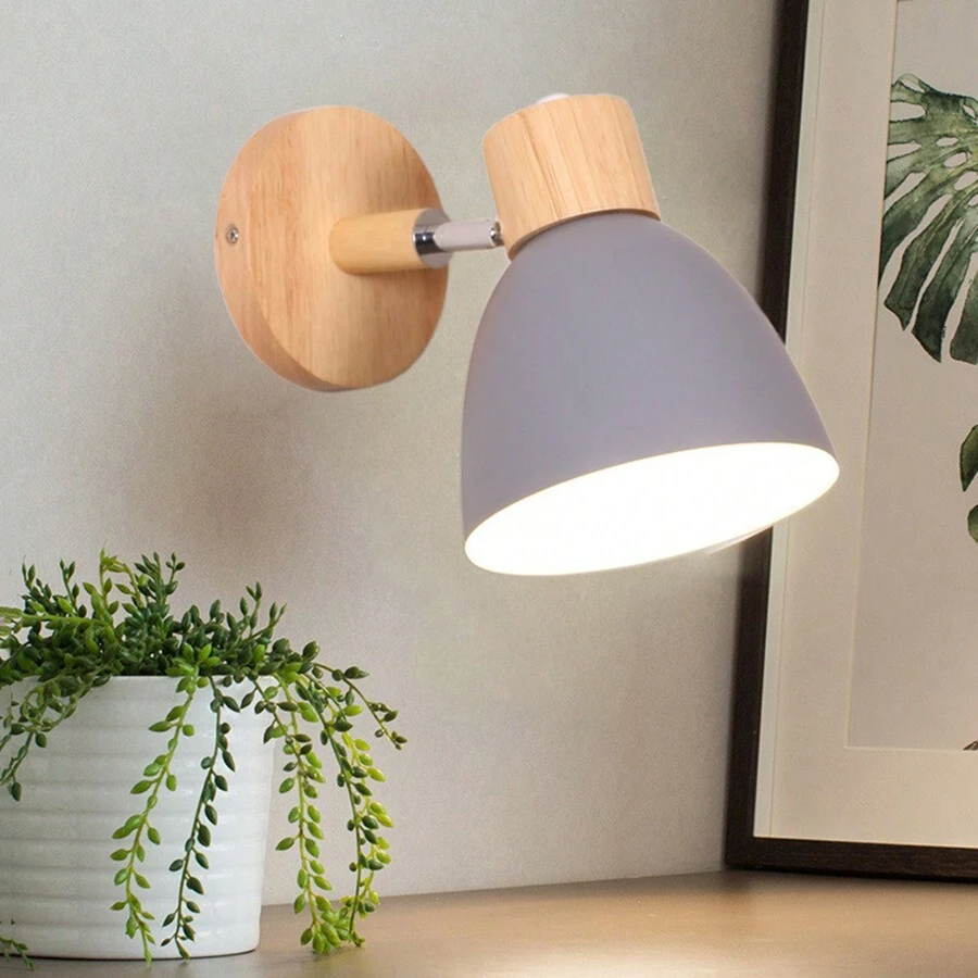 Helga Wooden Wall Lamp – Scandinavian Design for Stylish Lighting