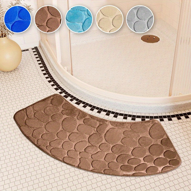 Cobblestone Bath Mat - For Comfortable Bathing Experiences