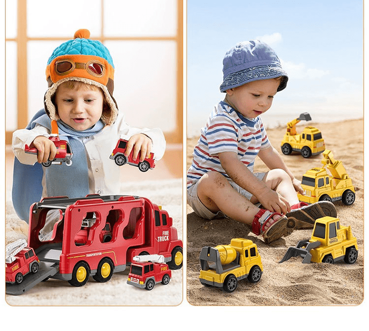 Magical Car City with Light and Sound Effects