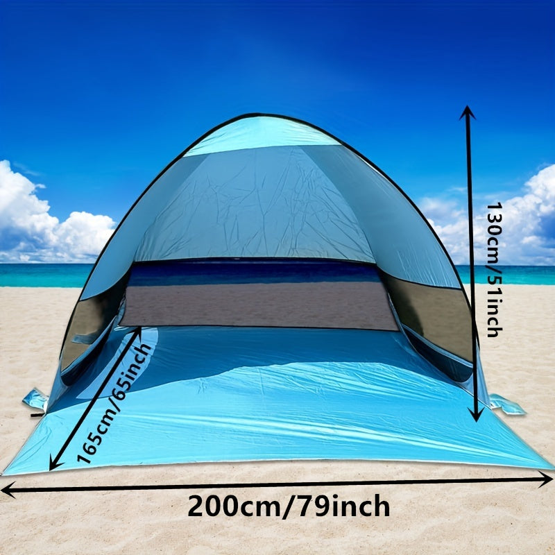 Portable Beach Tent for 2-3 People – UPF 50 Protection and Lightweight Design
