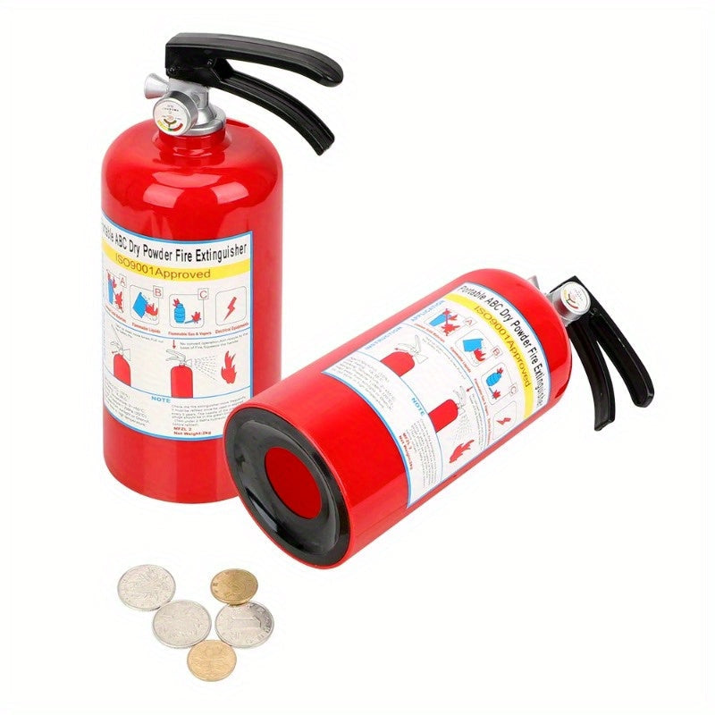 Firefighter Piggy Bank for Children - Playful and Educational for Saving