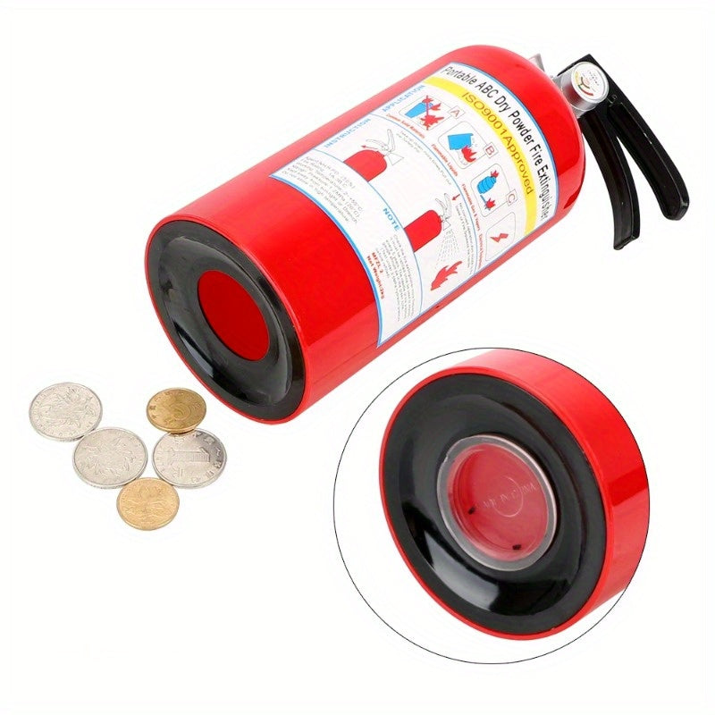 Firefighter Piggy Bank for Children - Playful and Educational for Saving