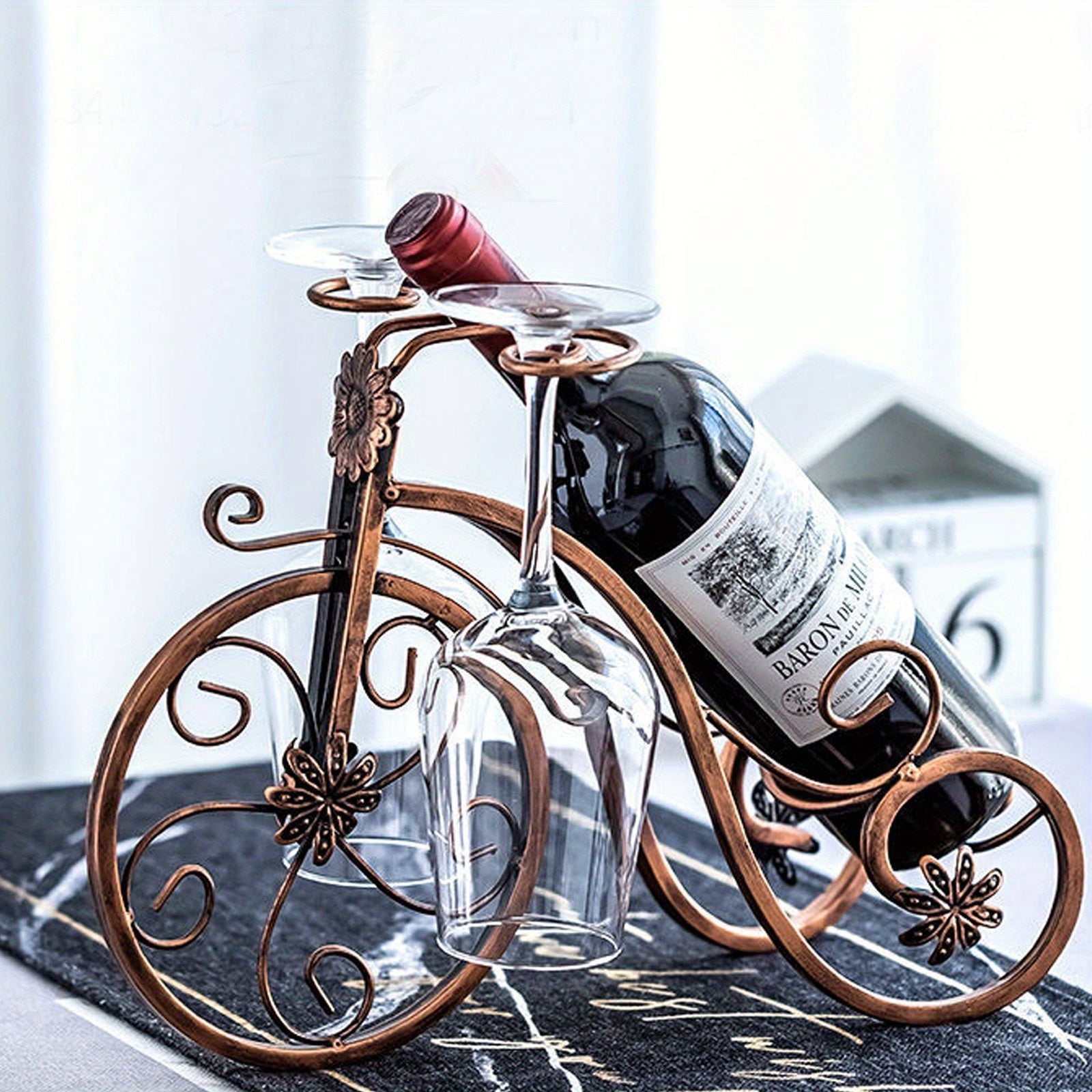 Wine Bicycle Bottle Holder – For a Refined Taste