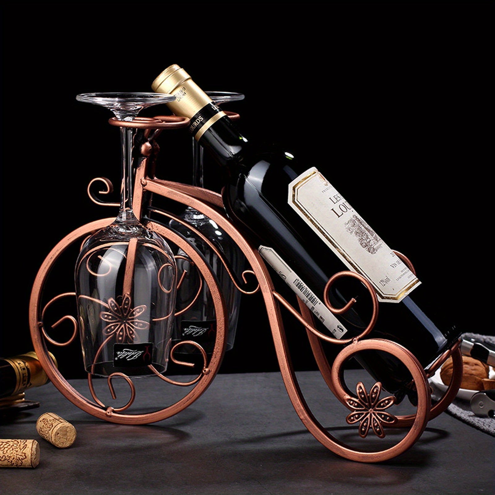 Wine Bicycle Bottle Holder – For a Refined Taste