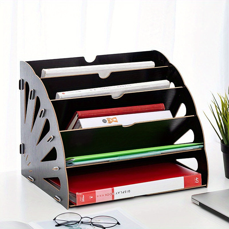 WoodFlow A4 Organizer – Stylish Storage for Every Desk
