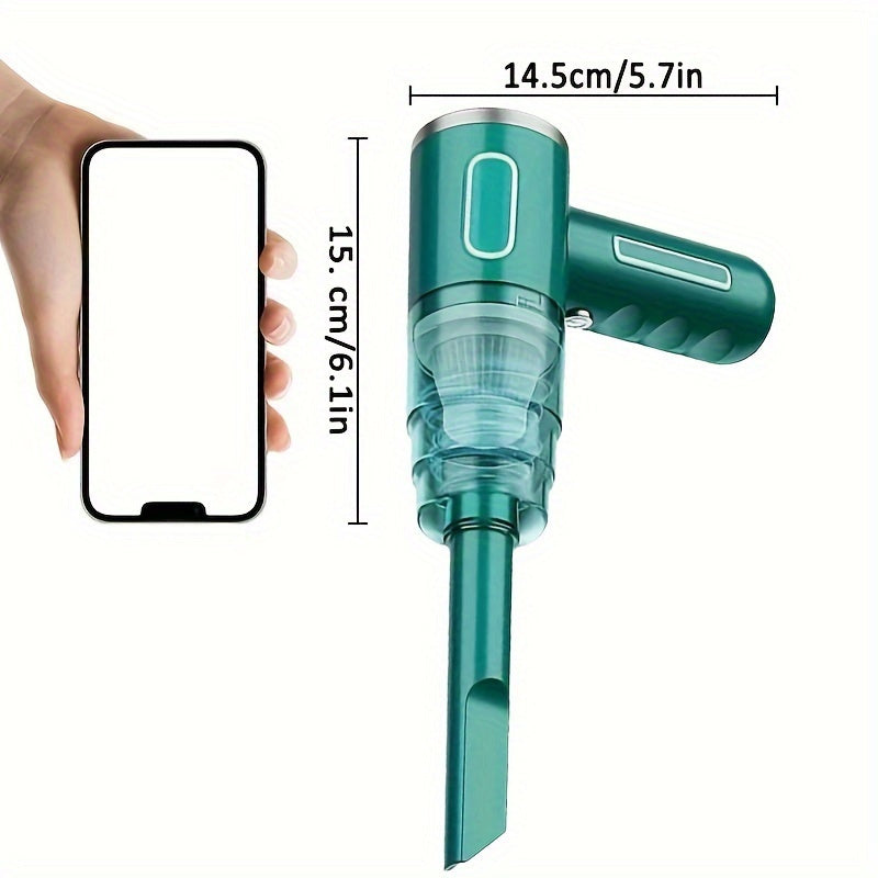 PowerClean - Portable USB Rechargeable Vacuum Cleaner for Car and Home