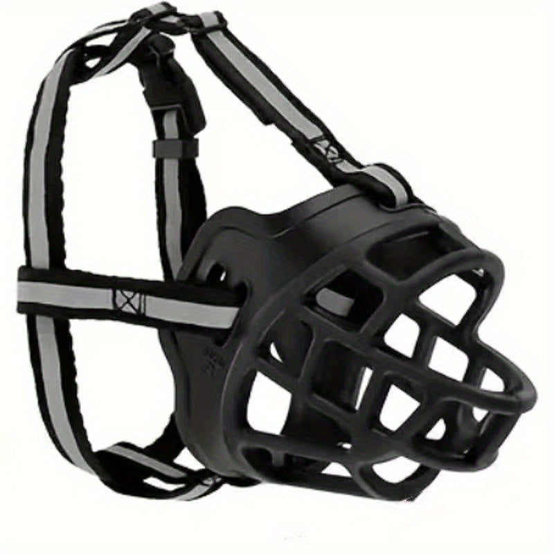 Adjustable Dog Muzzle – Breathable and Safe for Training and Walking
