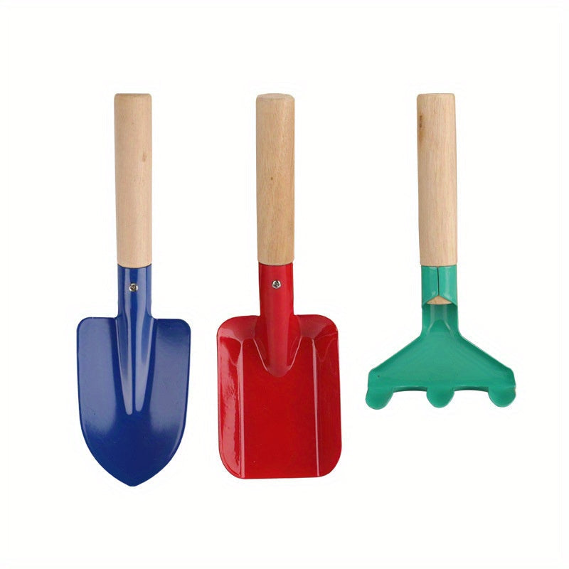 Colourful Children's Garden and Sand Tool Set – Outdoor and Garden Toy Set