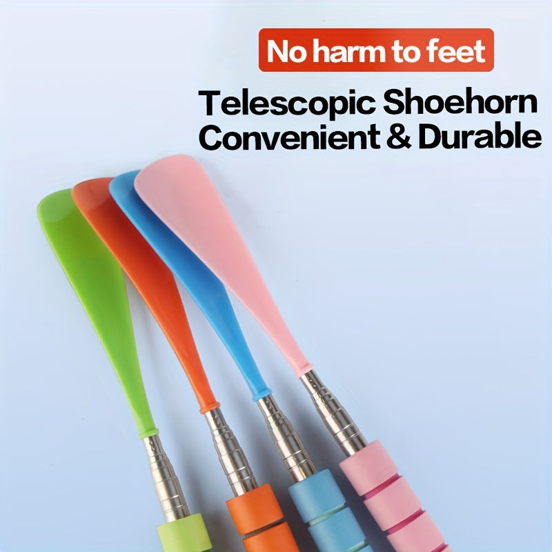 Practical Extendable Shoe Horn - Easy to Put On and Take Off