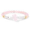 Natural Crystal Bead Bracelet – Eline