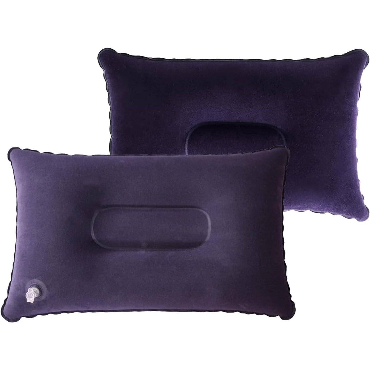 Inflatable Cushions for Camping and Travel - Set of 2 Soft, Portable Cushions