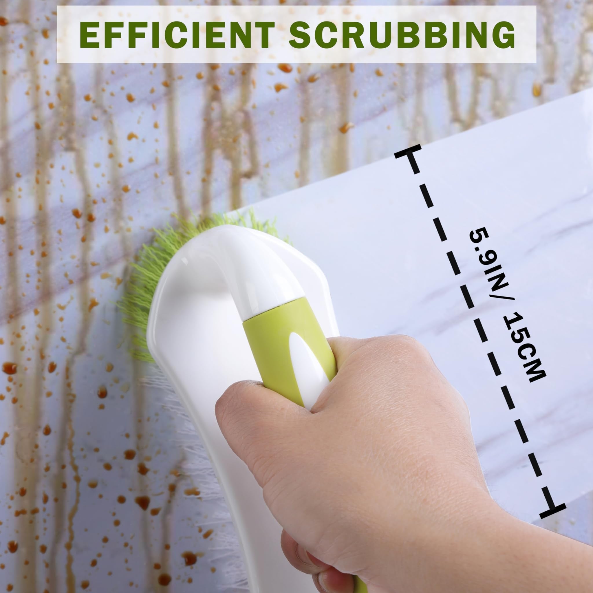 Sturdy Cleaning Brush with Ergonomic Grip – Deep Cleaning for Bathroom, Kitchen and More
