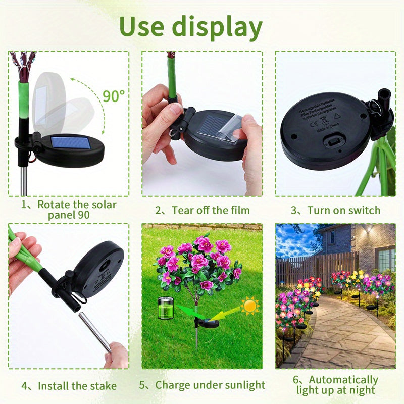 FloraGlow Solar-Powered Lamps – For a Enchanting Garden