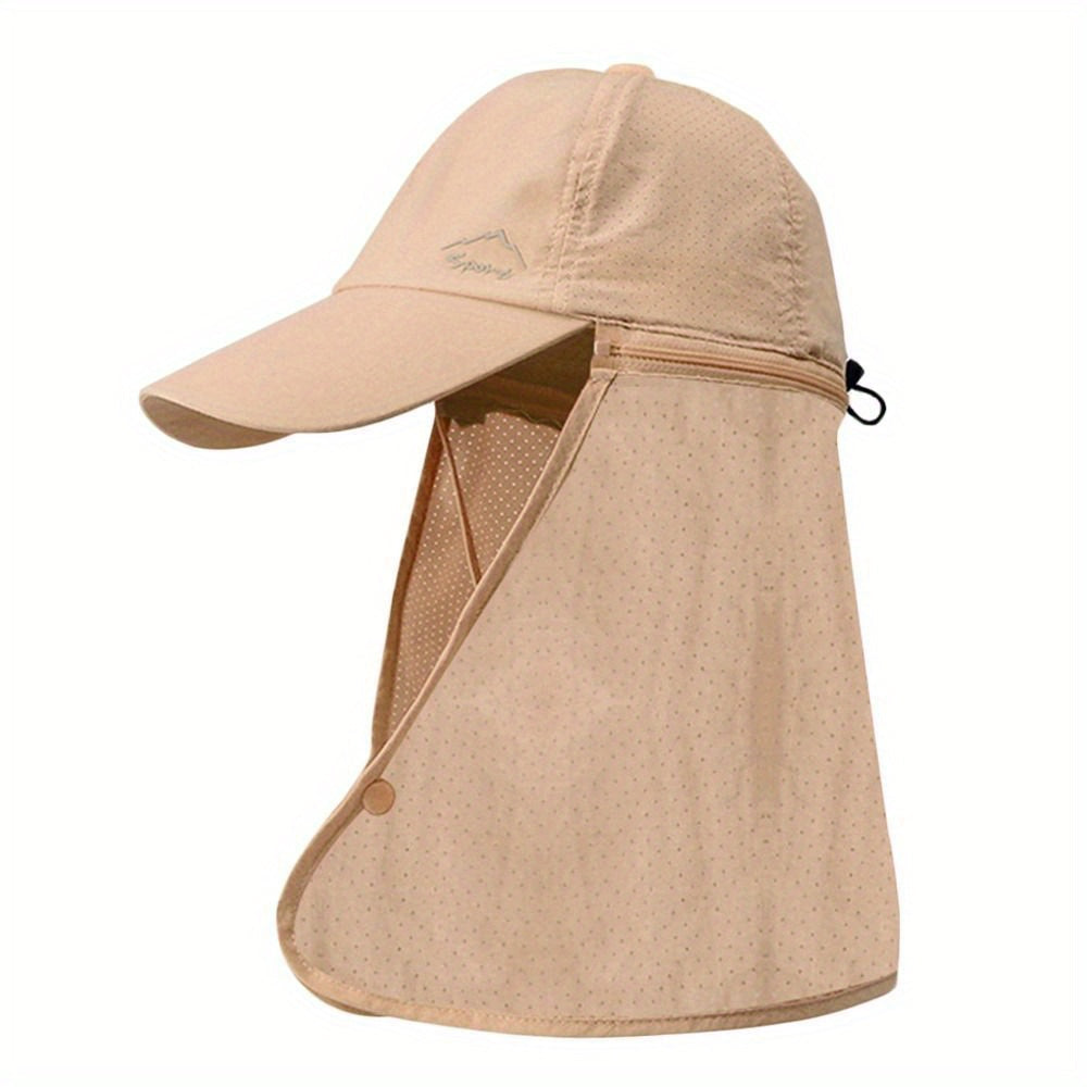 UV Protection Trucker Hat with Neck Protection for Outdoor Adventures - SchattenPro