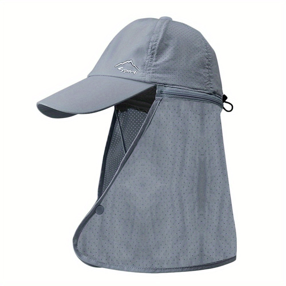 UV Protection Trucker Hat with Neck Protection for Outdoor Adventures - SchattenPro